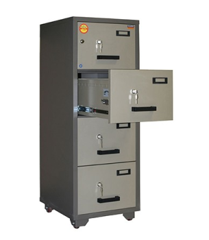 Valberg FC 4K-KK 4 Drawer Fireproof File Cabinet 