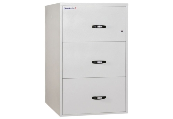 Chubbsafes Binder FireFile M-120 3-Drawer Fireproof Filing Storage Cabinet