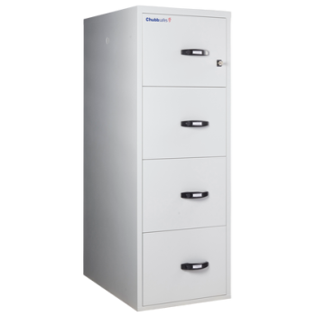 Chubbsafes Fire File 31 Fire-Resistance Document Protection Cabinet with 4 Drawers
