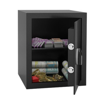 Godrej NX Pro Bio (40L) Ebony Home Locker with Biometric Lock