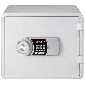 Eagle YESM‐020K Fire Resistant Safe Digital And Key Lock - White 